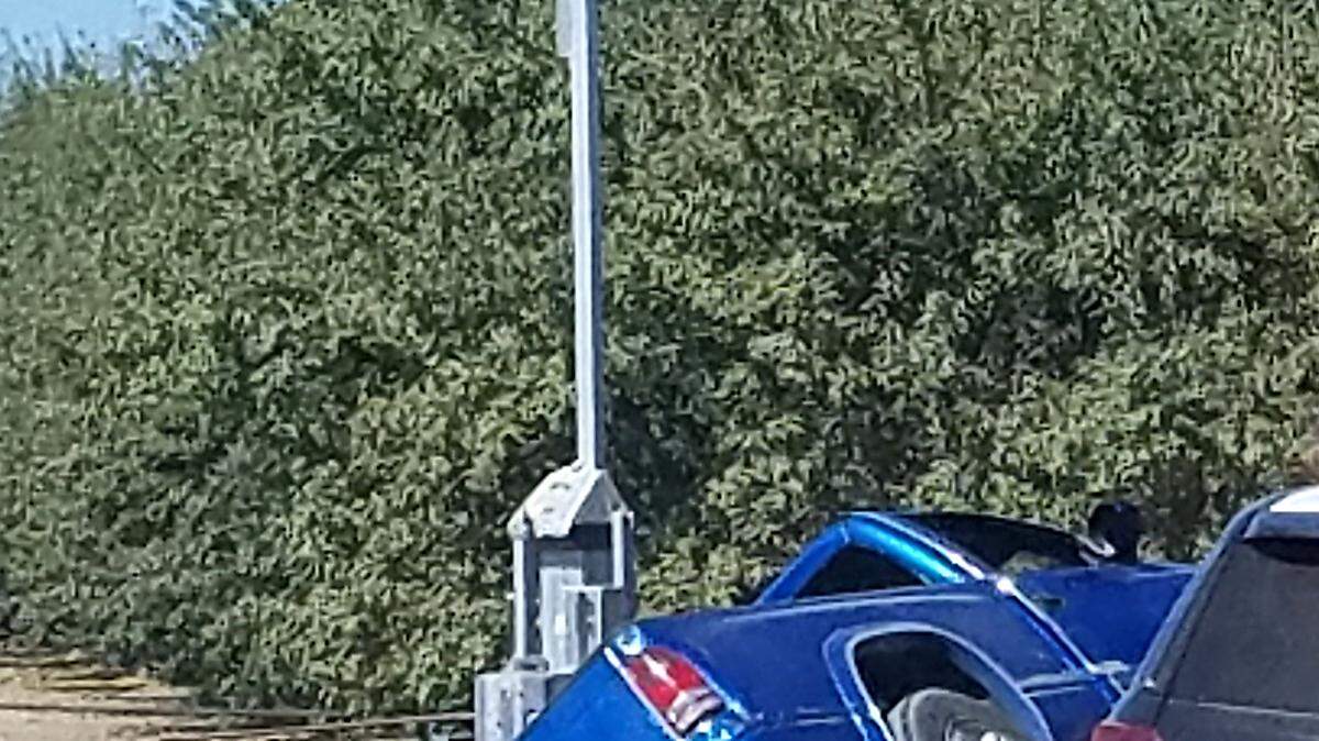 Jose Mauriceo Perez was arrested on suspicion attempted murder for intentionally hitting a woman with his pickup in the Walmart parking lot in Turlock. Witness Kyle Holguin followed Perez several miles as he fled the scene until Perez crashed into a canal west of Turlock.