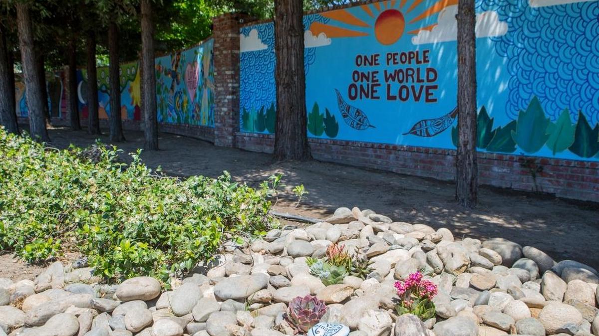 The Love Prevails Mural was unveiled in the 2300 block of Monte Vista Avenue Sunday June 3, 2018.
