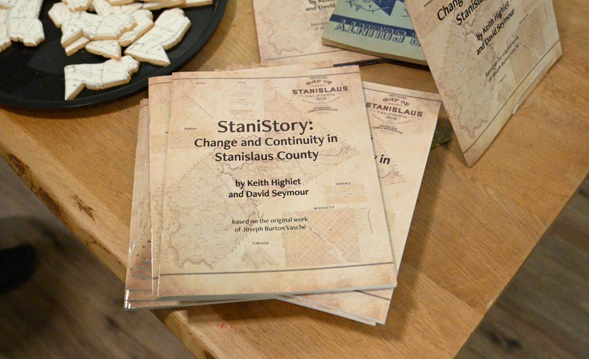 “StaniStory: Change and Continuity in Stanislaus County,” by Keith Highiet and David Seymour, at Bookish bookstore in Modesto, Calif., Wednesday, Oct. 2, 2024.