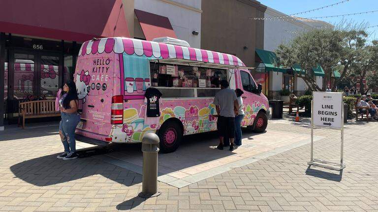 Barbie and Hello Kitty tour trucks stopping in Modesto with exclusive merch