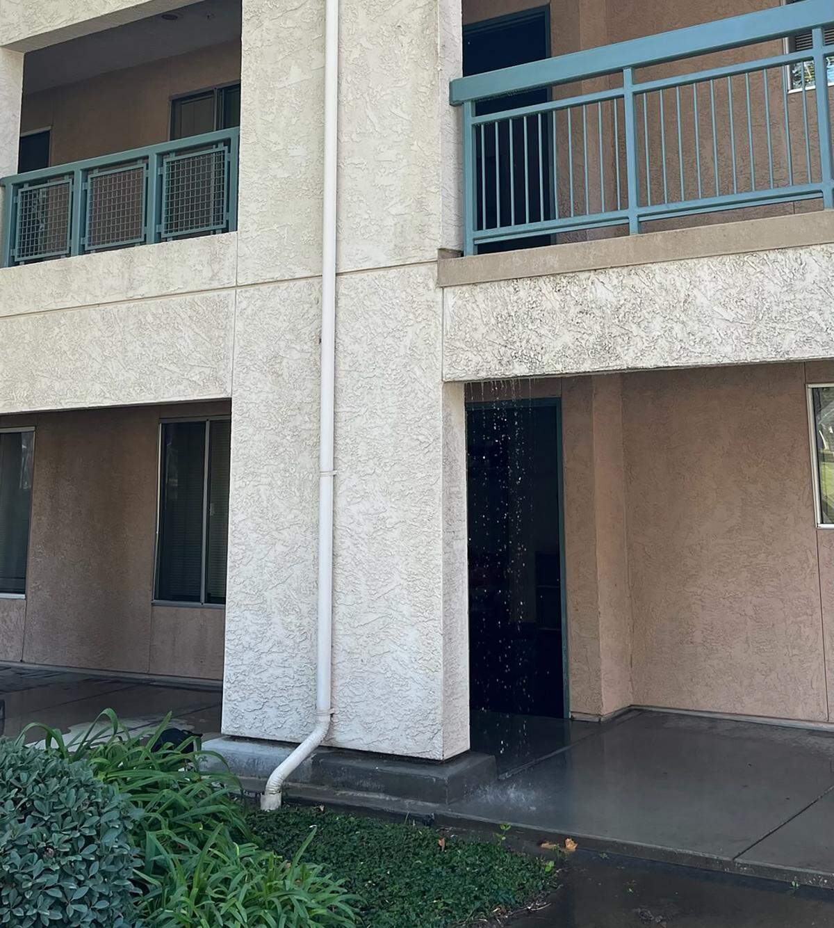 Twenty-three Stanislaus State students were displaced Thursday, Oct. 19, 2023, after a sprinkler head broke and gushed water in their dorm. The students were placed in other university housing. 