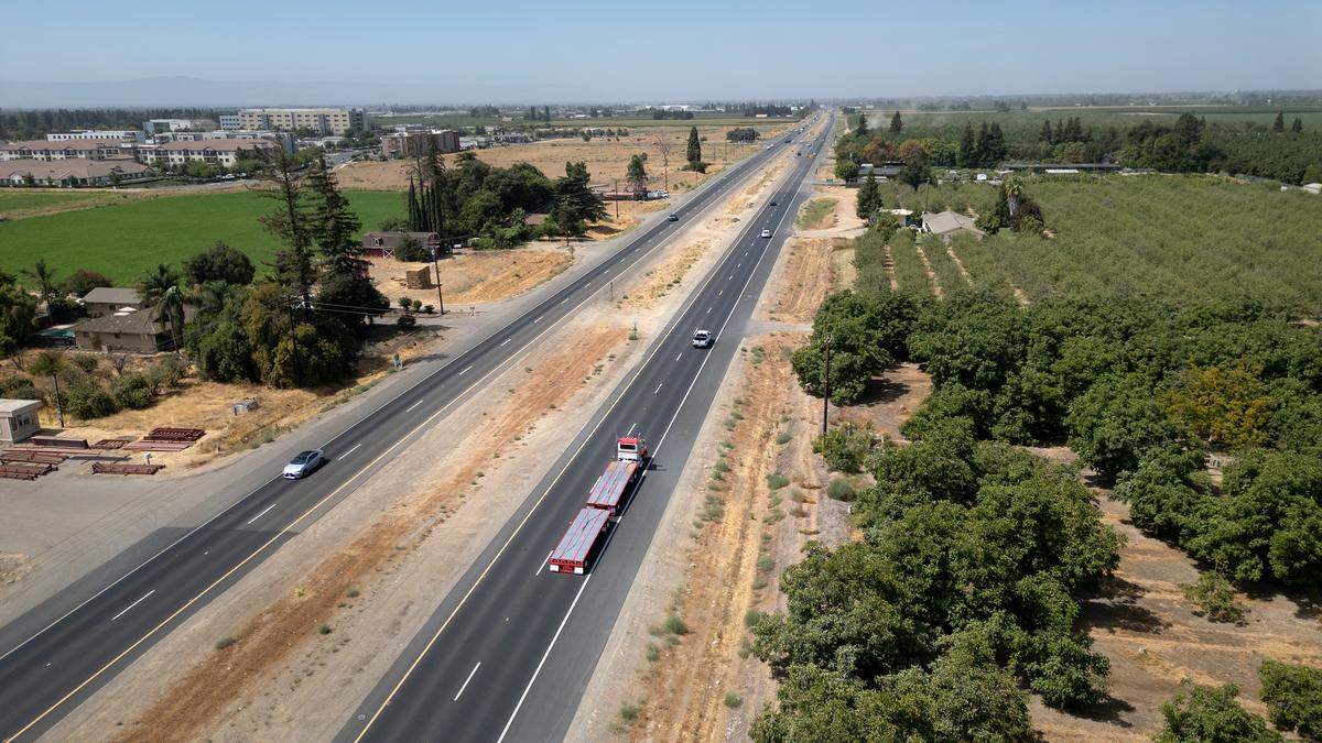 Highway 219 on the north side of Modesto just east of Dale Road on Tuesday, Sept. 2, 2025.