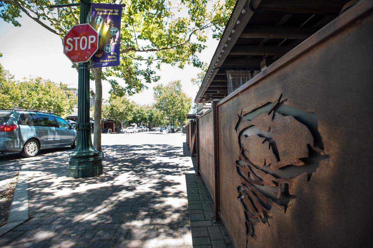 Dust Bowl brewing’s taproom on Main Street in Turlock, Calif., on Tuesday, June 23, 2020.