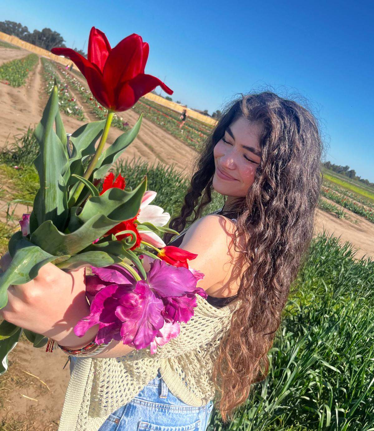 Modesto High School senior Andrea Valencia Zepeda, pictured here, won the 2025 Congressional Art Competition with her acrylic painting ‘California’s Sunshine Cow.’