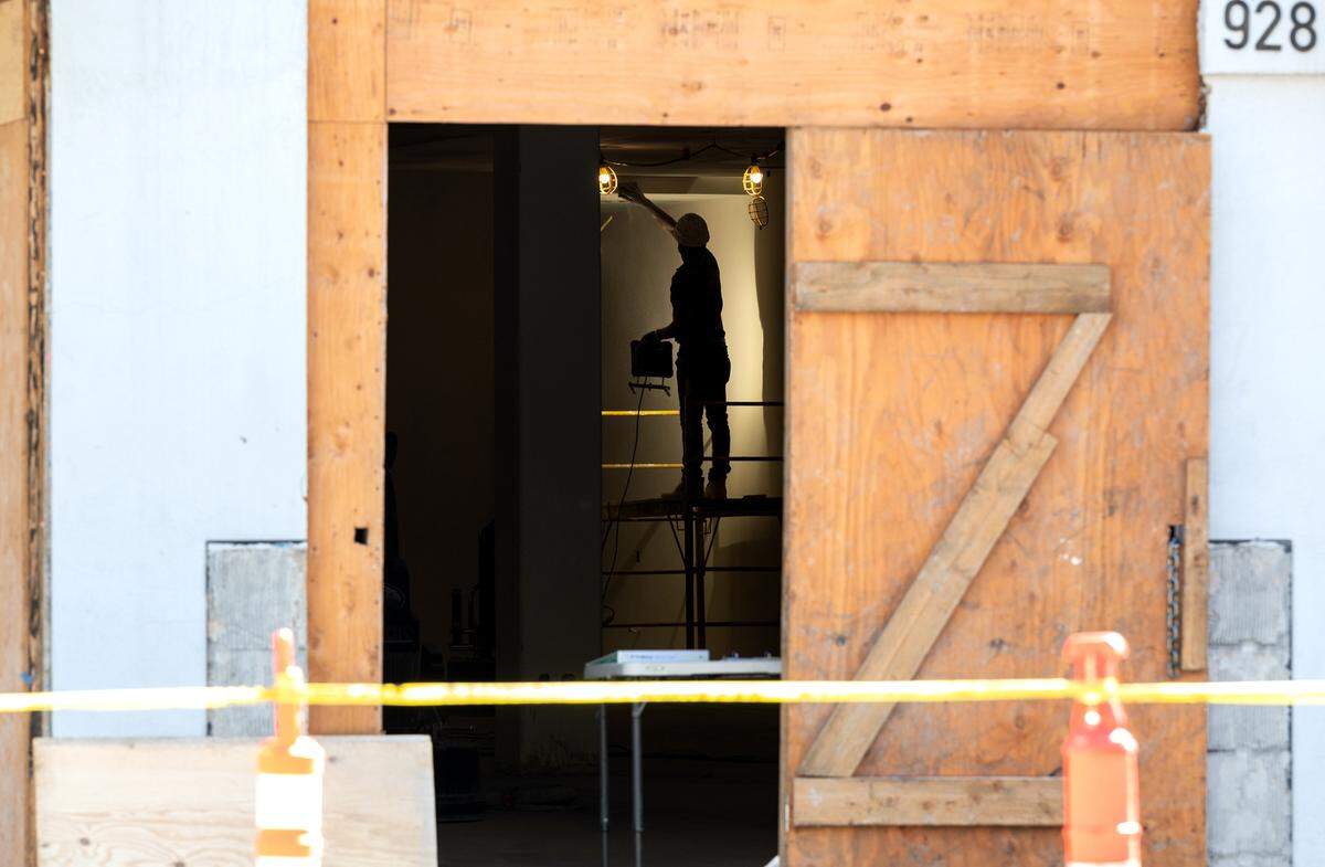 Construction on the Modesto Children’s Museum in Modesto, Calif., Friday, May 12, 2023.