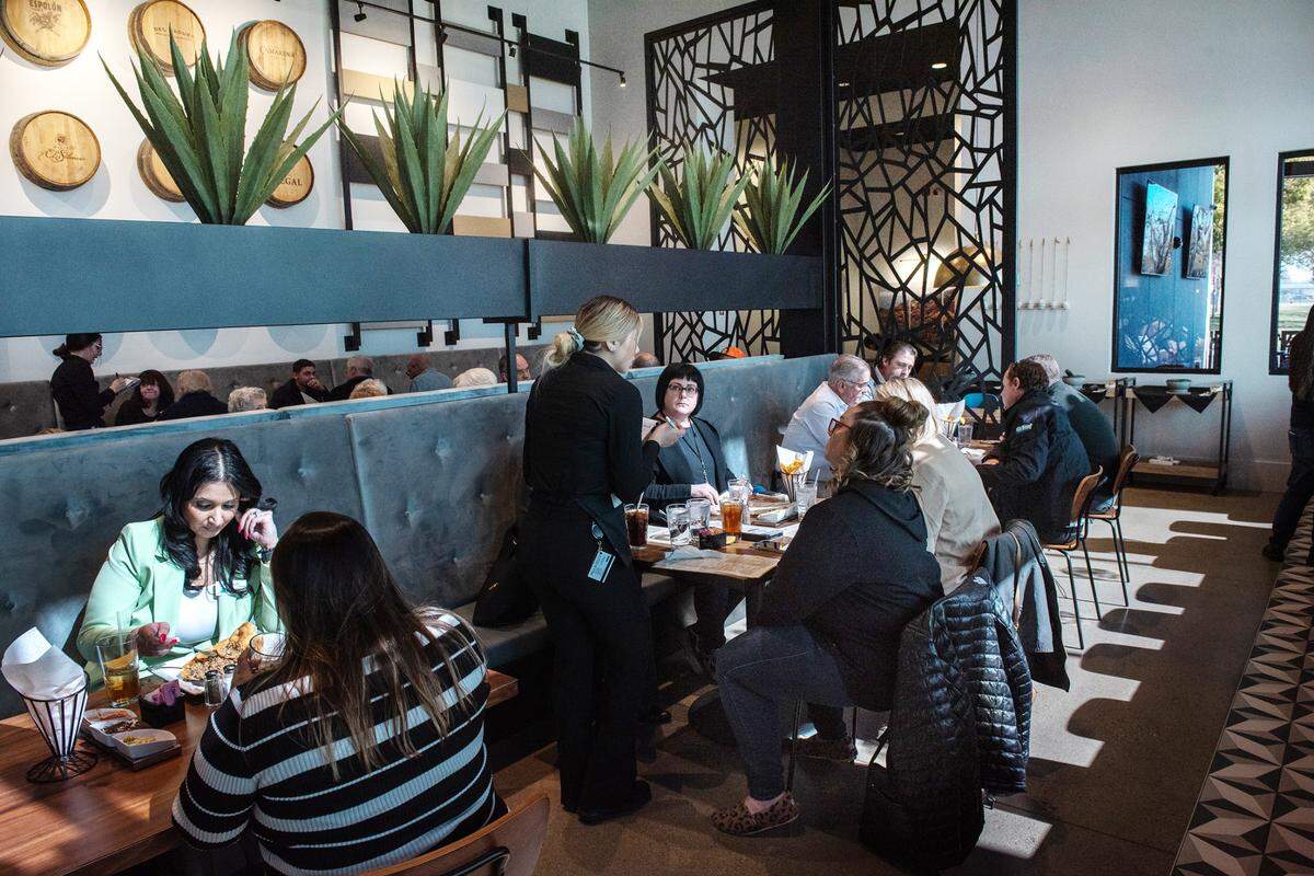 Memo’s Cocina & Tequila Bar in Modesto, Calif., on Thursday, Feb. 24, 2022.