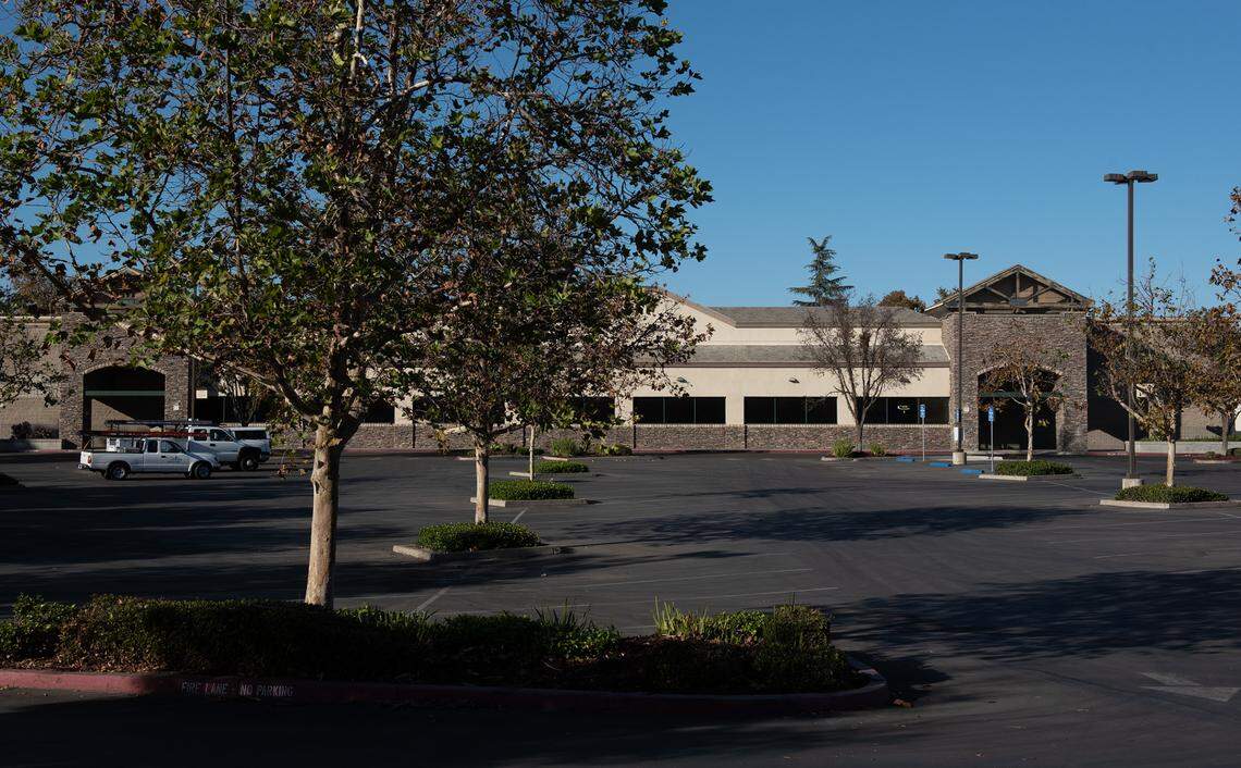 Former Rancho San Miguel supermarket at Ceres Marketplace in Ceres, Calif., Thursday, Oct. 27, 2022.