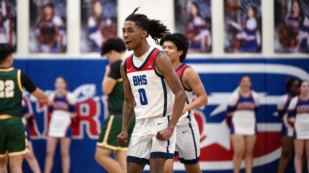Beyer’s Prince Major scored 38-points in the 59-44 victory over Grace Davis at Beyer High School in Modesto, Calif., Friday, Feb. 2, 2024.