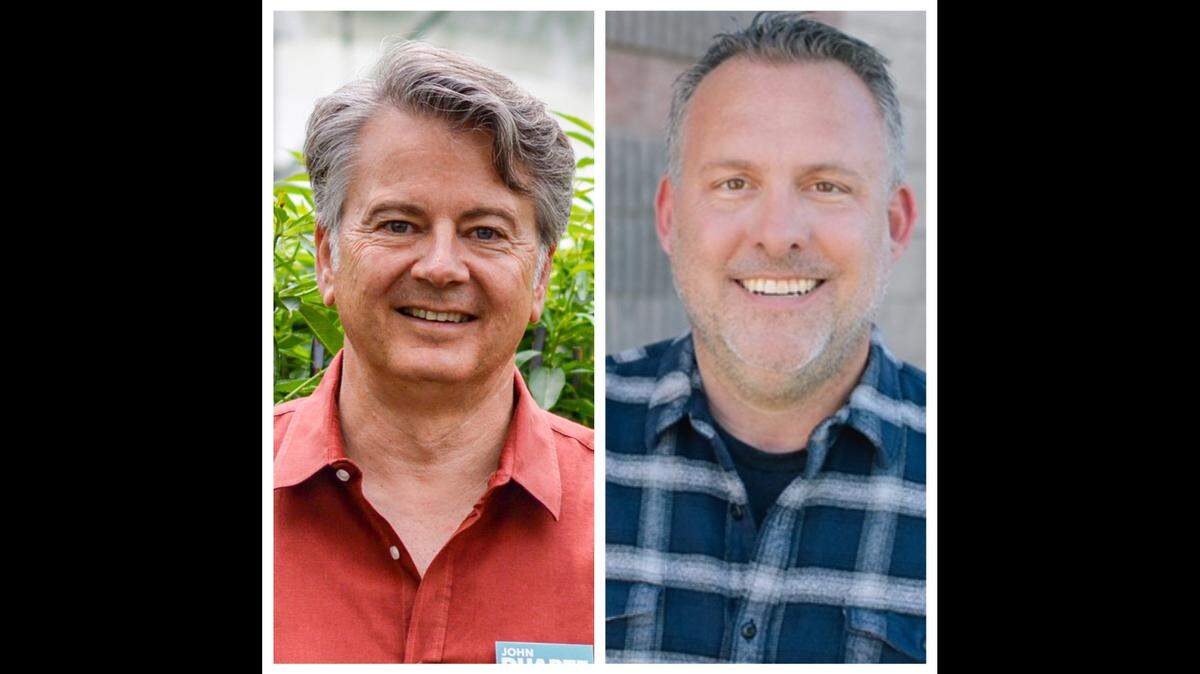 Republican John Duarte, left, and Democrat Adam Gray