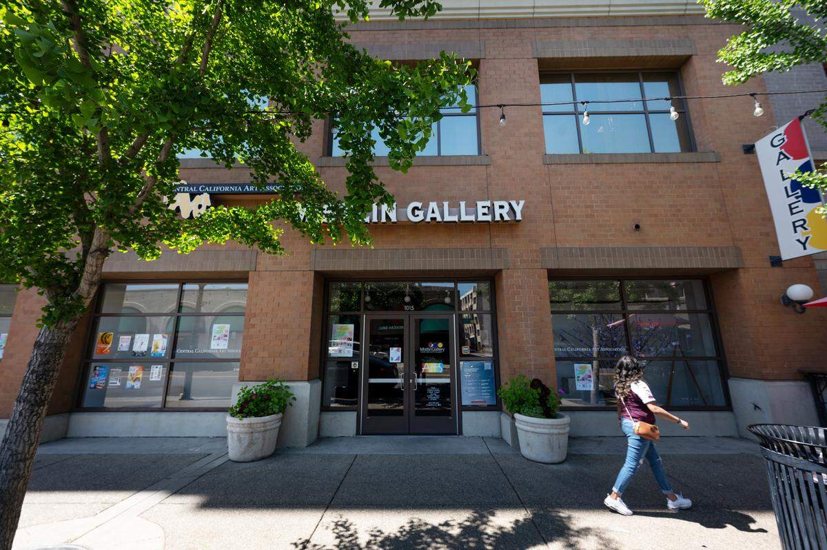 Mistlin Gallery on J Street in Modesto, Calif., Wednesday, May 8, 2024.