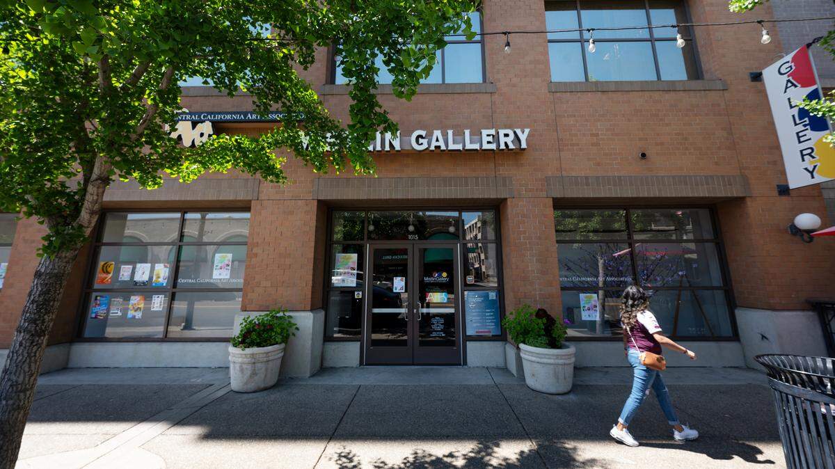 Mistlin Gallery on J Street in Modesto, Calif., Wednesday, May 8, 2024.
