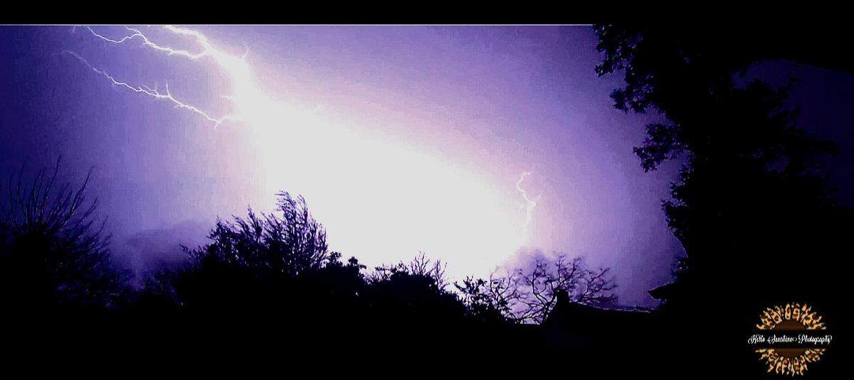 Modesto photographer Sammi Carter of Hello Sunshine Photography was awake during Tuesday’s early thunderstorm and captured this lightning image.