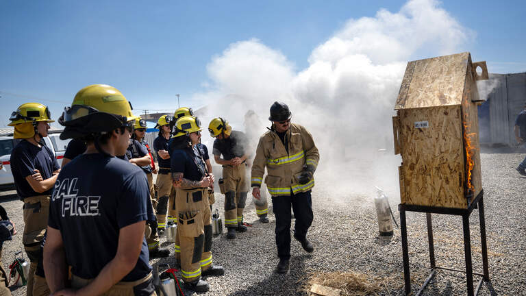 Cal Fire’s Atwater training facility is the first of its kind in the Central Valley
