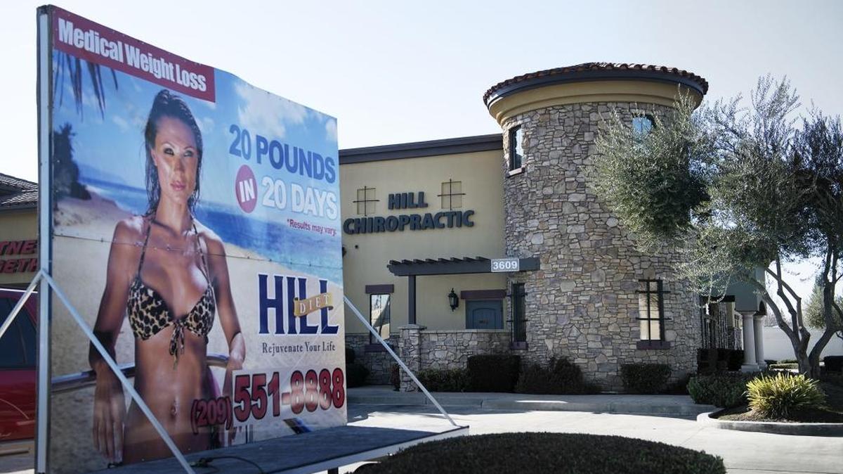Hill Chiropractic on 3609 Oakdale Road in Modesto is pictured on Wednesday Jan. 22, 2014.