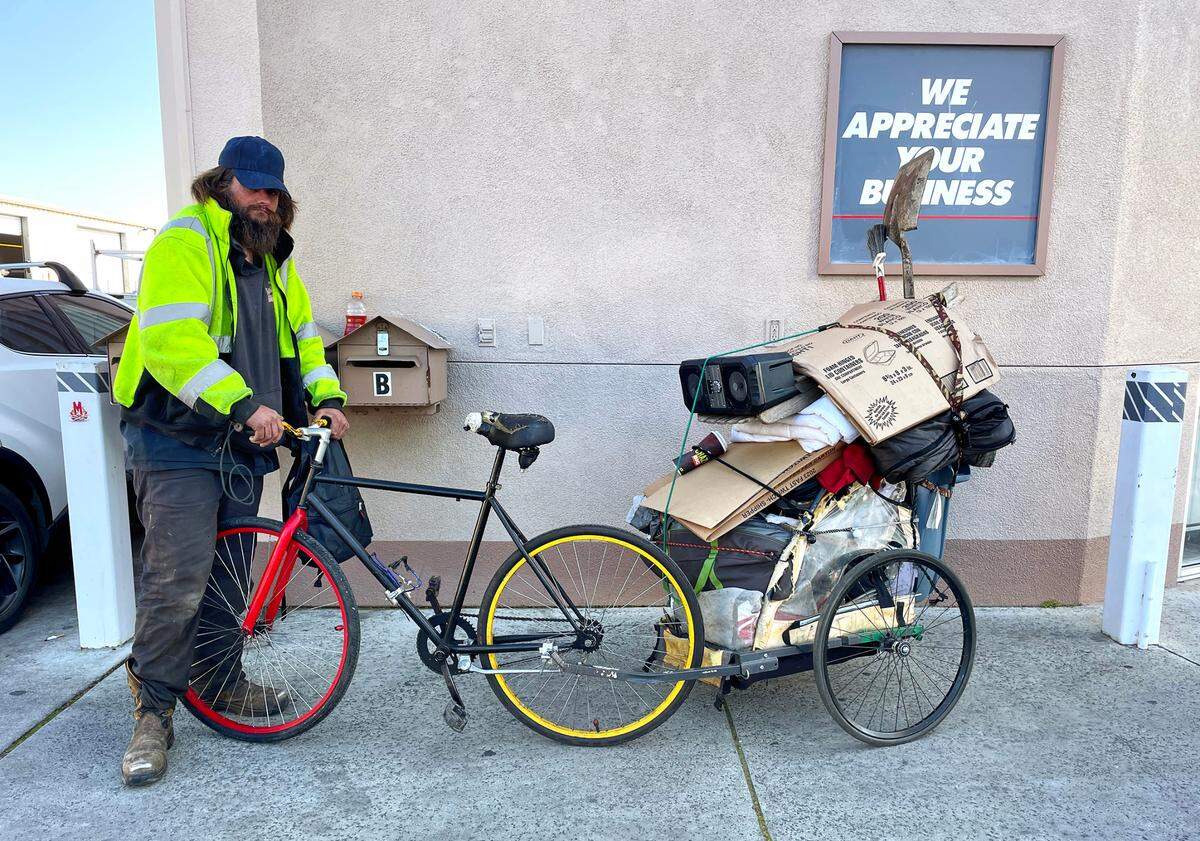 Stanislaus County’s annual point in time count of the homeless population in Modesto, Calif., was held Thursday, Jan. 26, 2023.