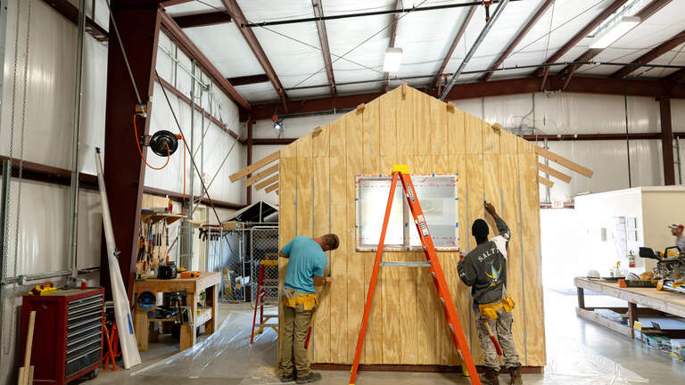 New mission for Stanislaus addiction center residents: Building homes for others