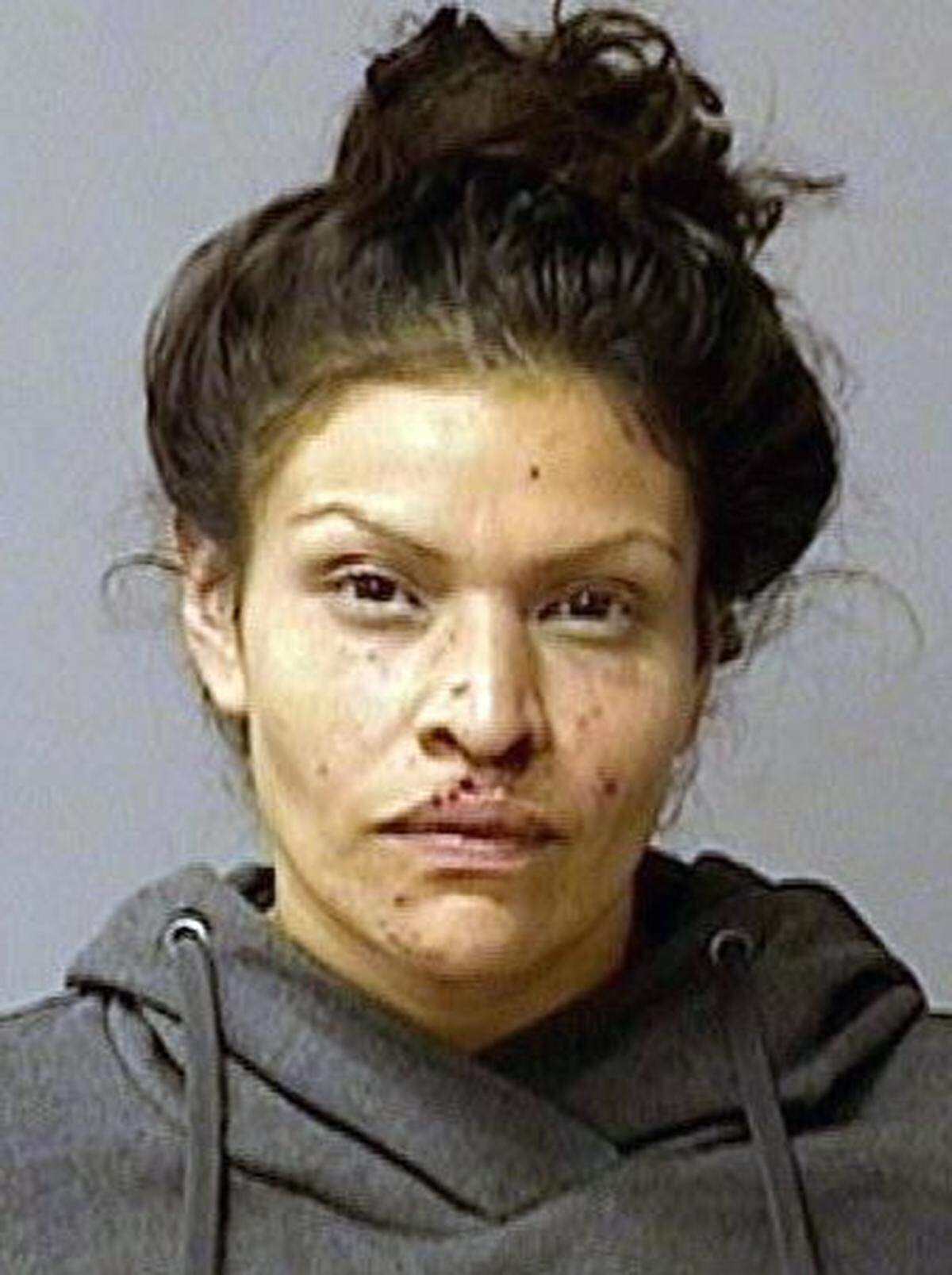 Auto theft suspect Natalie Valderrama. Arrested on August 1, 2018 by Modesto Police department.