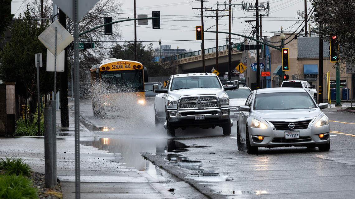 Storms swept through Modesto area. Here’s how much rain fell and what’s next