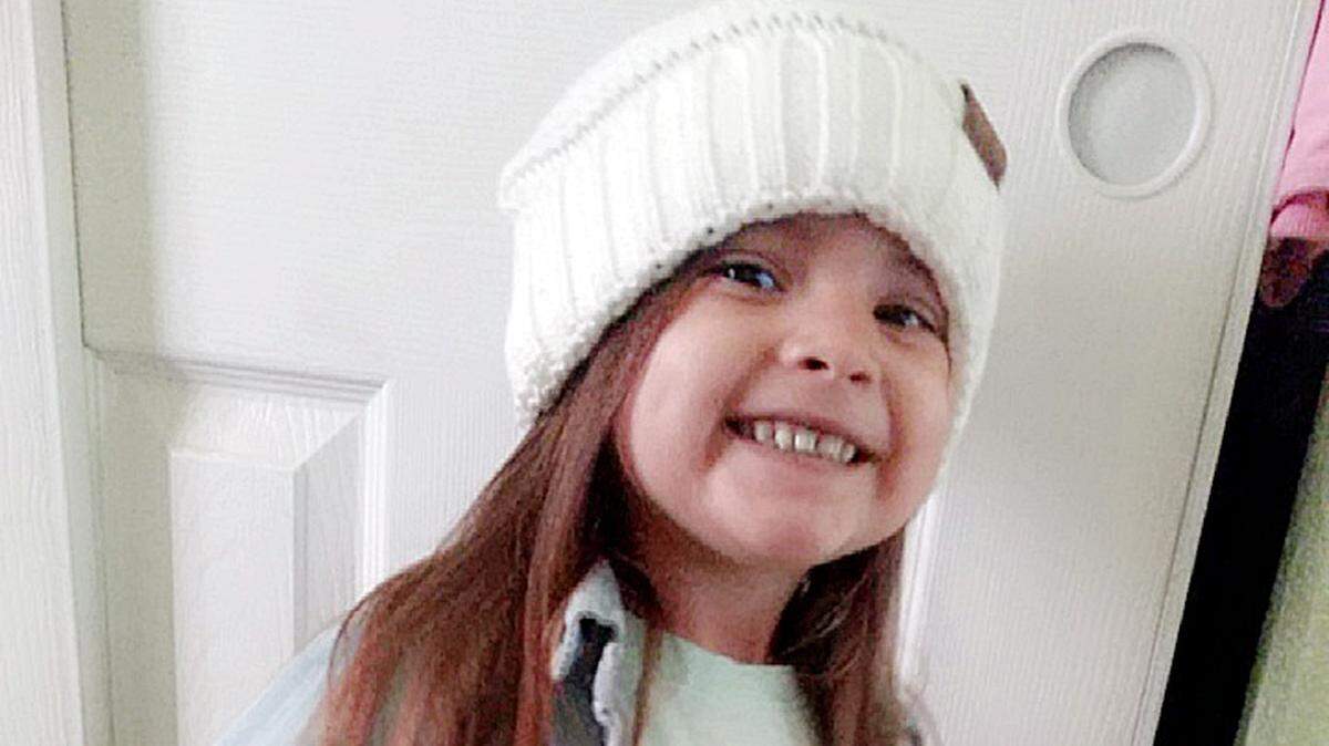 Chelsea Rocha, 3, of Riverbank, in mid-November 2017, a few weeks before the crash that left her in critical condition at UC Davis Medical Center in Sacramento.