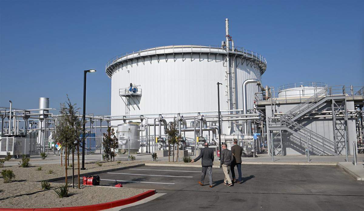 Divert Inc. has started up a Turlock plant that converts unsold food into fuel and fertilizer in Turlock, Wednesday, Dec. 4, 2024.