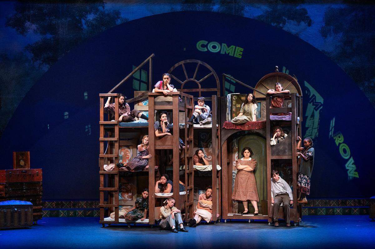 A look at cast members from the 2022 YES Company production of “Annie” at the Gallo Center for the Arts.