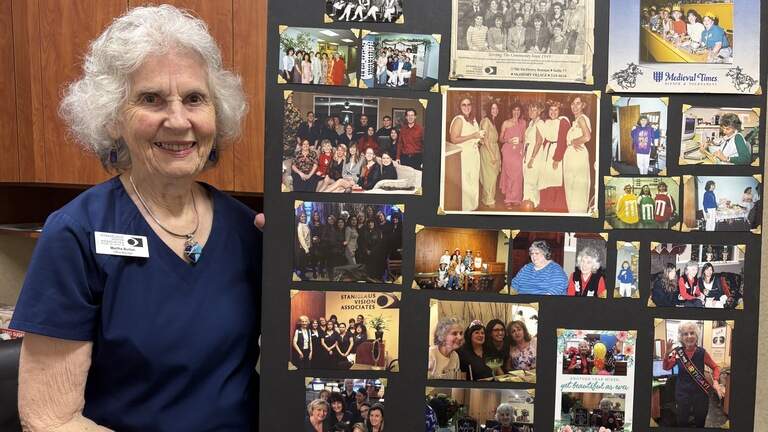 Modesto woman, 88, celebrates 50 years as office manager. Her positivity is hard to match