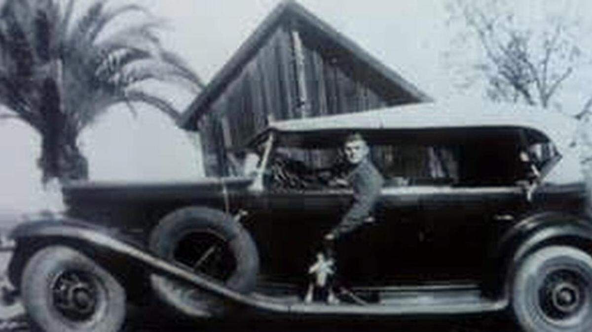 Lou Yecny of Hilmar, Calif. is pictured in a family photo. Lou was a World War ll veteran. He and his wife Helen left Stanislaus State University in Turlock the biggest single gift of 2.3 million dollars.