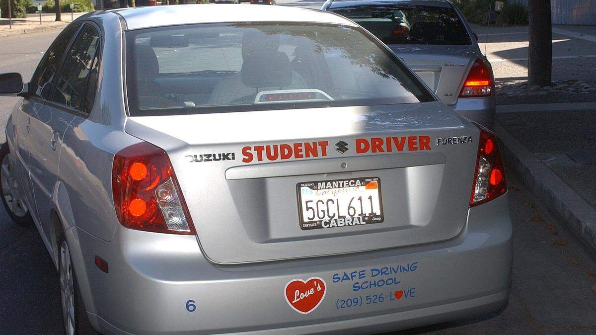 A Love’s Safe Driving School on the streets for lessons June 25, 2005 in Modesto, Calif.
