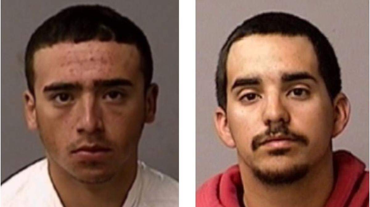 Jose Alonso Gutierrez, Jr., left, and Bailey Martin Sanchez