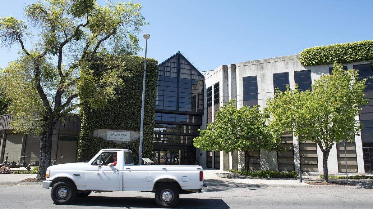 Crosspoint Church is offering online services during the coronavirus pandemic stay-at-home order in Modesto, Calif., on Friday, April 3, 2020.
