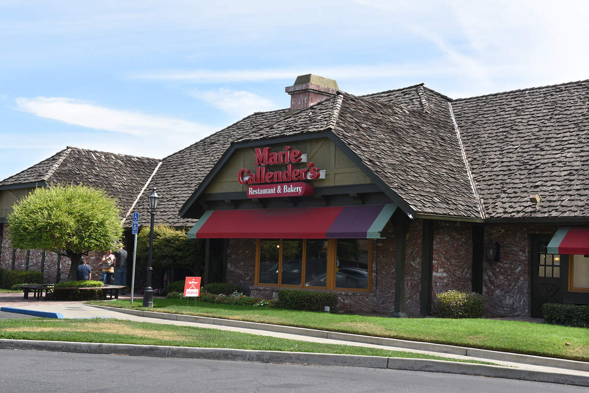 Marie Callender’s Restaurant & Bakery is pictured Monday August 5, 2019 in Modesto, Calif. Employees were told of the closure this morning by receiving phone calls.