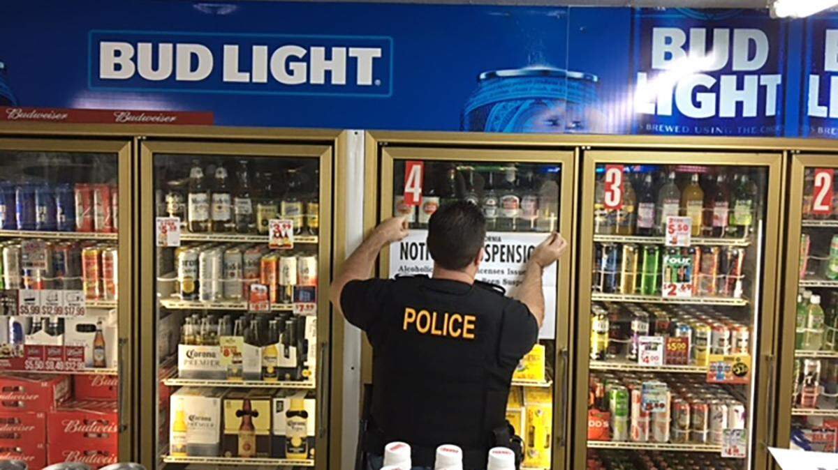 The Midway Market in south Modesto had its liquor license indefinitely suspended Thursday, March 8, 2018.