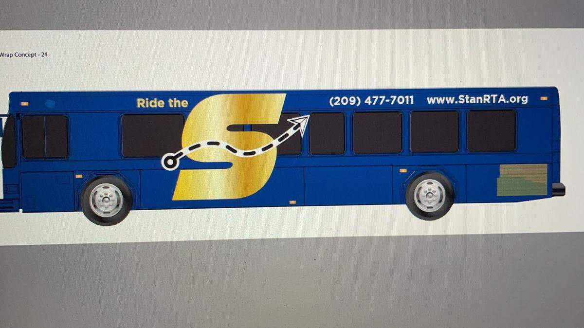 “Ride the S” was chosen Nov. 18, 2021, as the logo for the bus system resulting from the merger of the Modesto Area Express and Stanislaus Regional Transit.