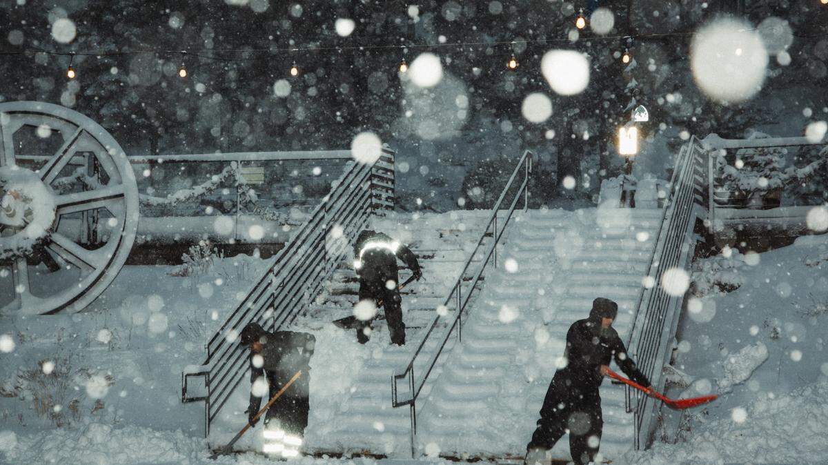 The Dodge Ridge Mountain Resort near Pinecrest, Calif., prepares for its Dec. 27, 2025, season opening.