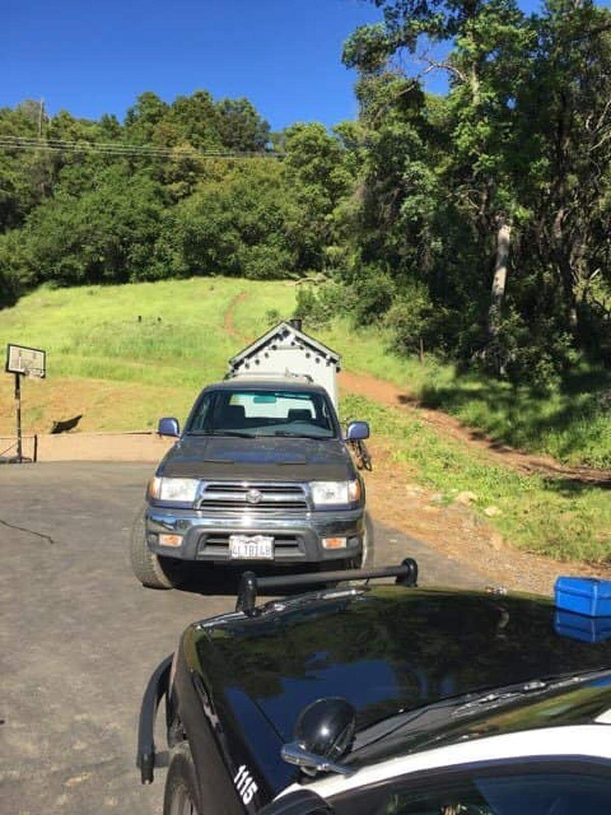 A Toyota 4Runner that was reported as a suspicious vehicle Thursday April 25, 2019, when a resident found the vehicle parked in the drive way of a home in the 19000 block of Phoenix Lake Road, just north of Highway 108 in Sonora, California.