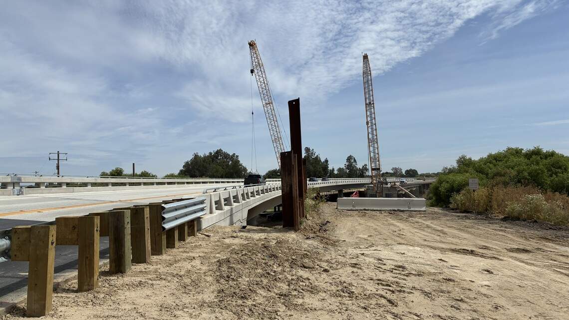 Bridge connecting Merced, Stanislaus counties finally replaced, improves commute