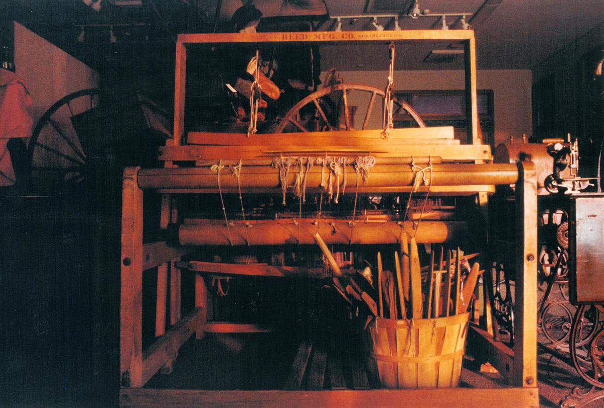 haunted loom taken in the McHenry Museum in Modesto, Calif. in 1994.