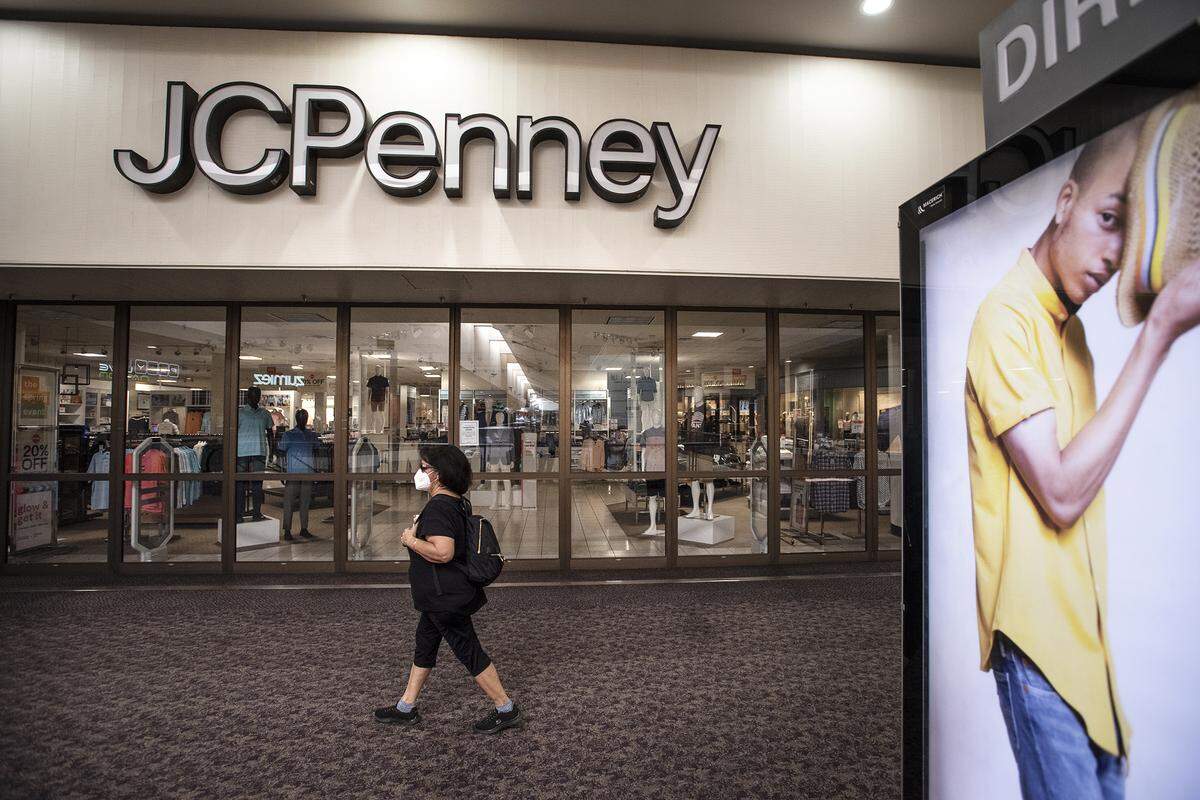 J.C. Penney remains closed as some stores reopened after being closed due to the coronavirus shutdown at Vintage Faire Mall in Modesto, Calif., on Saturday, May 23, 2020.
