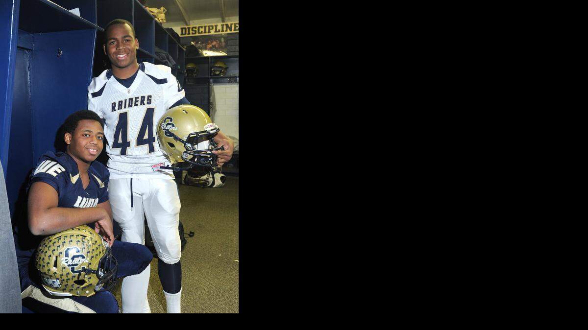  Central Catholic brothers Reggie, left, and Montell Bland hope to take the Raiders past McClymonds Friday night.
