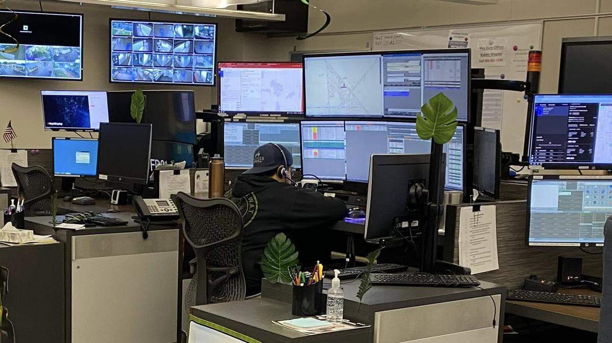 The Stanislaus Regional 911 center receives calls and handles dispatching for Modesto police, fire departments and other agencies in the county.