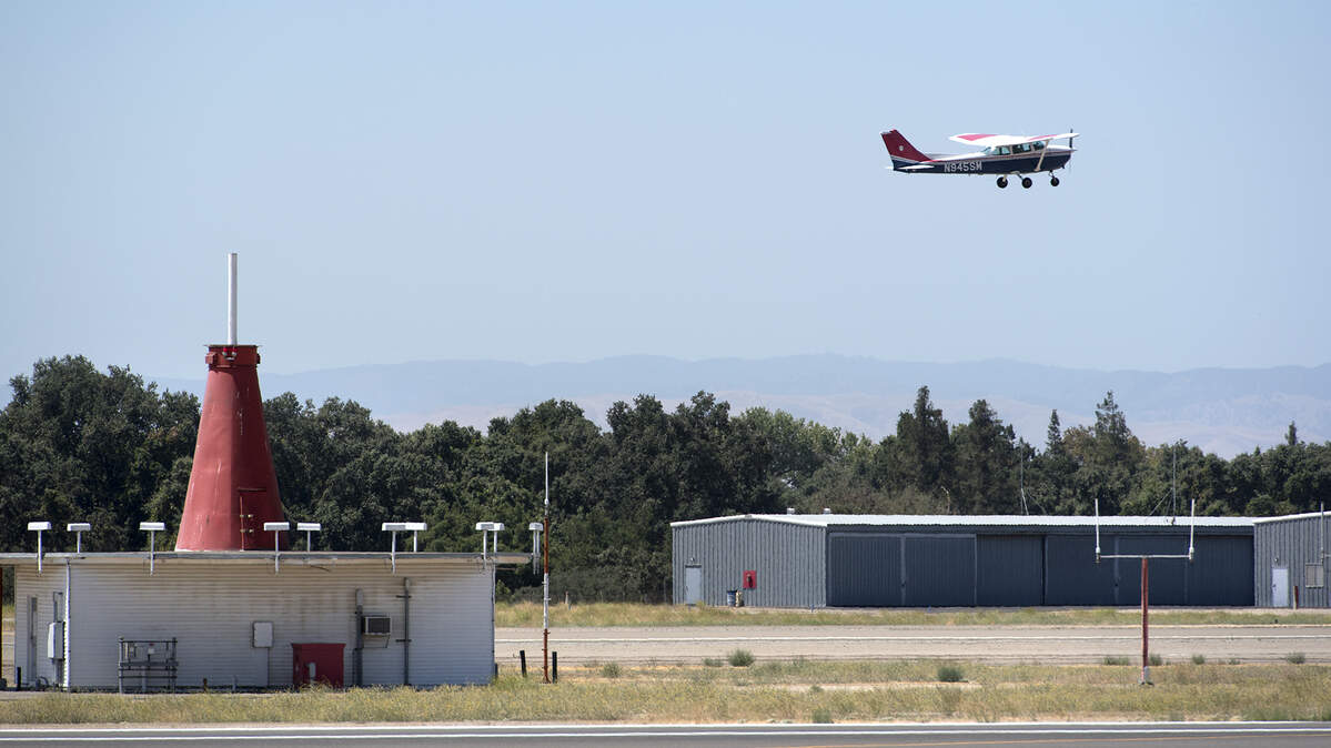 The Modesto Airport in Modesto, Calif., pictured Tuesday, July, 28, 2015.