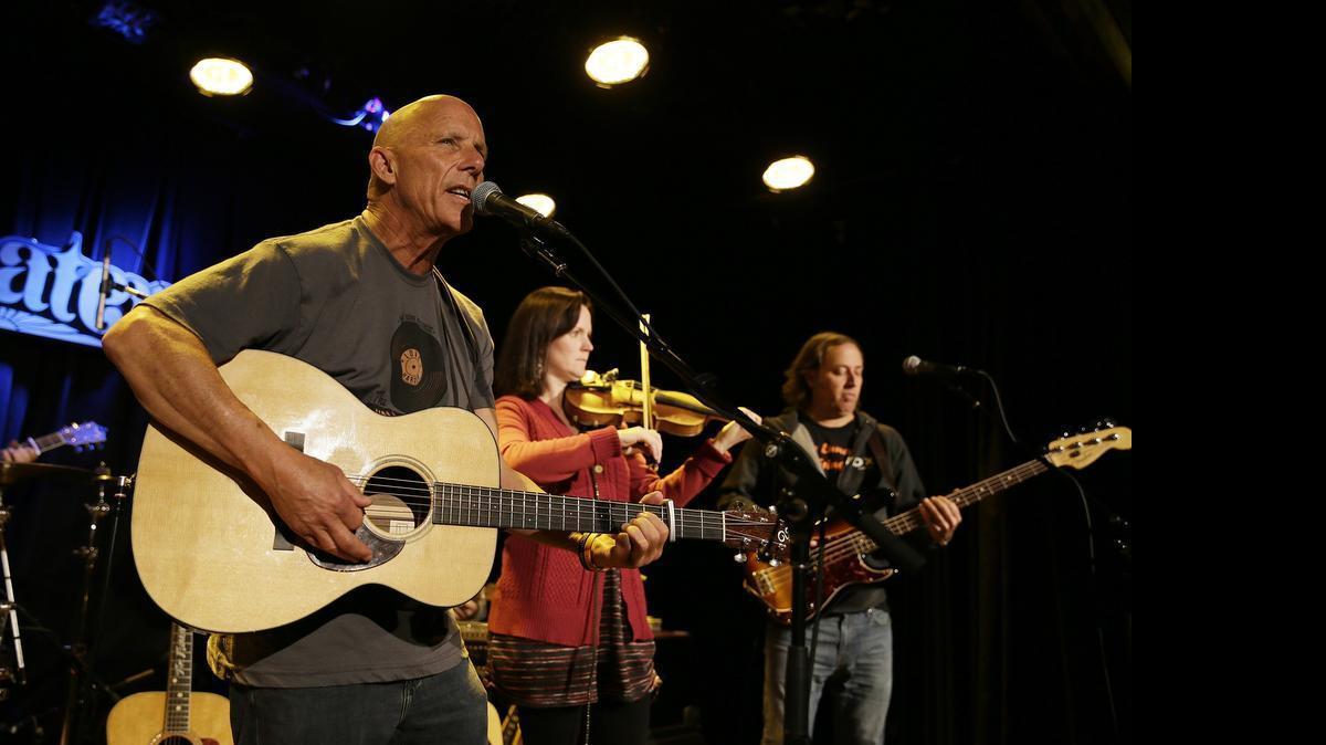 
Tim Flannery, left, brings his band the Lunatic Fringe to the Turlock Community Theatre on March 19, 2016.
