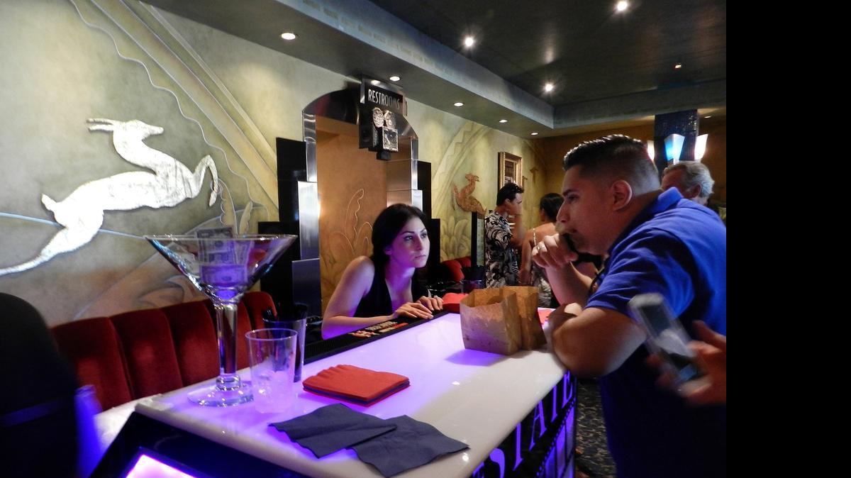 
For concerts and special events, the State Theatre hires professional bartenders and guests can order specialty martinis.
