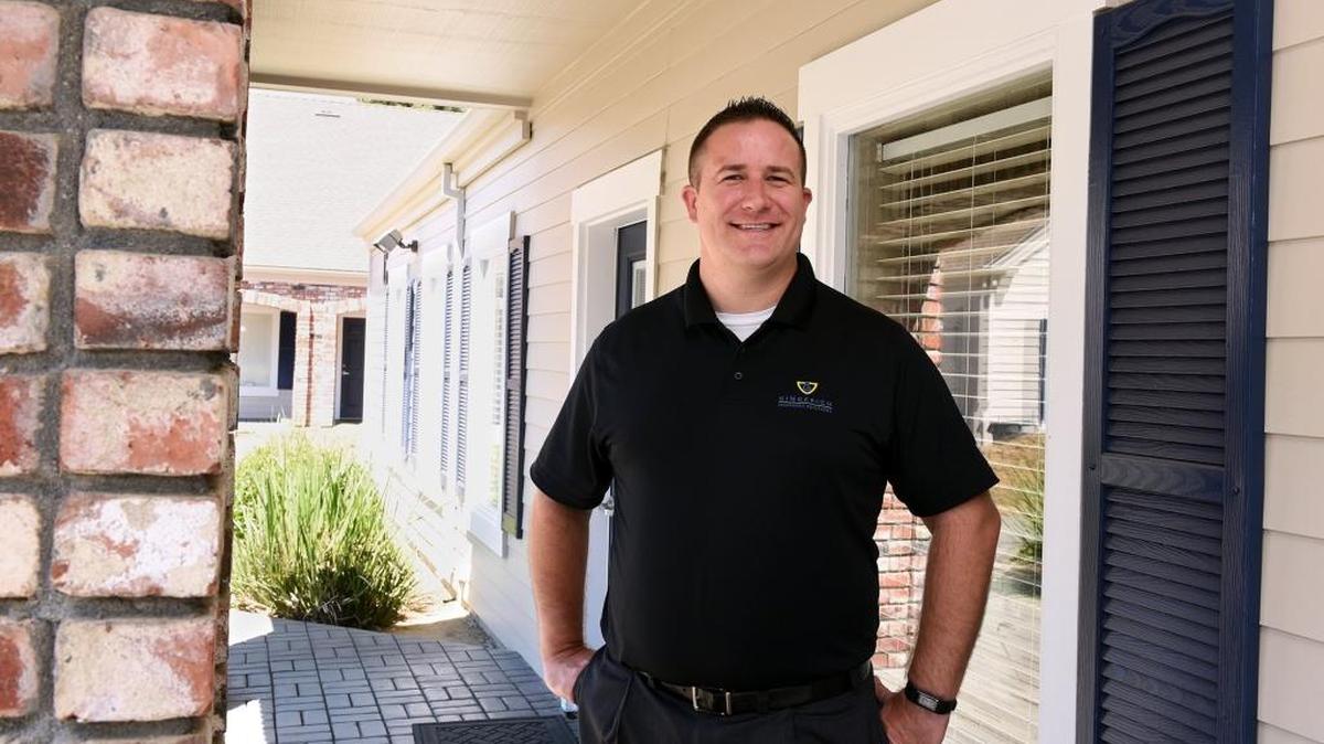 David Gingerich is pictured at his office in Modesto.