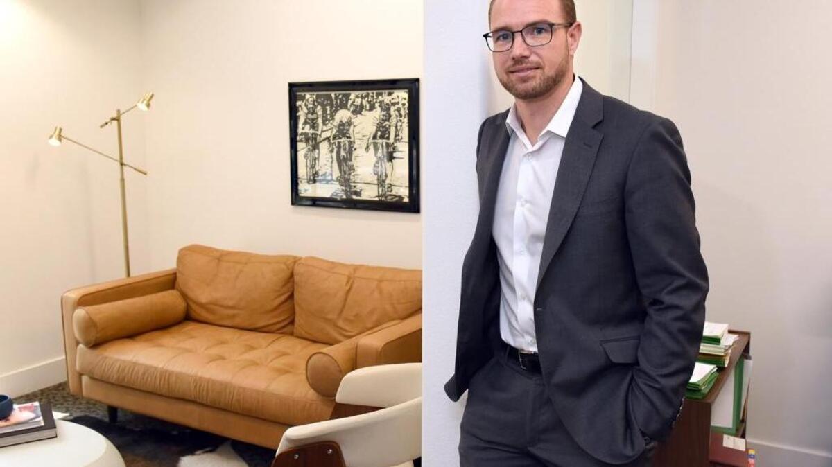 Attorney Vincent Jamison of Jamison Law Firm is pictured in his Modesto office on Tuesday July 31, 2018. He is a 2018 Modesto Bee 20 Under 40 recipient.