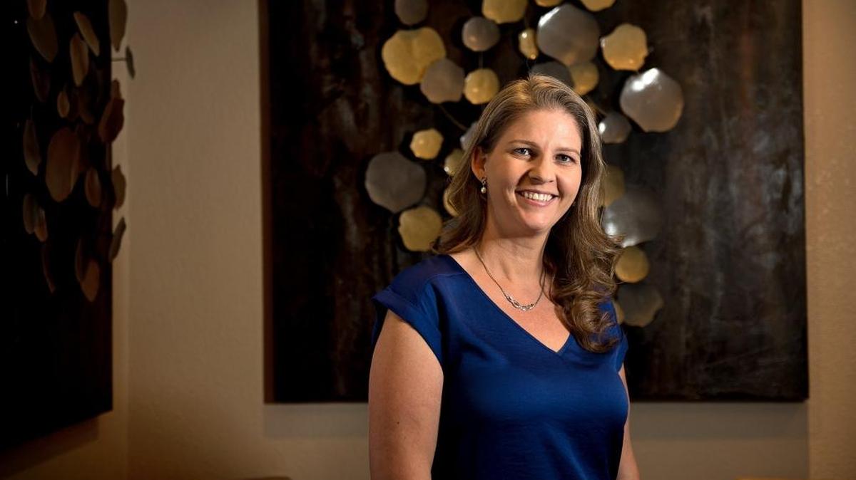 Attorney Jeeni Casey at Gianelli Nielsen Law  in downtown Modesto Calif., Tuesday, July 26, 2018.