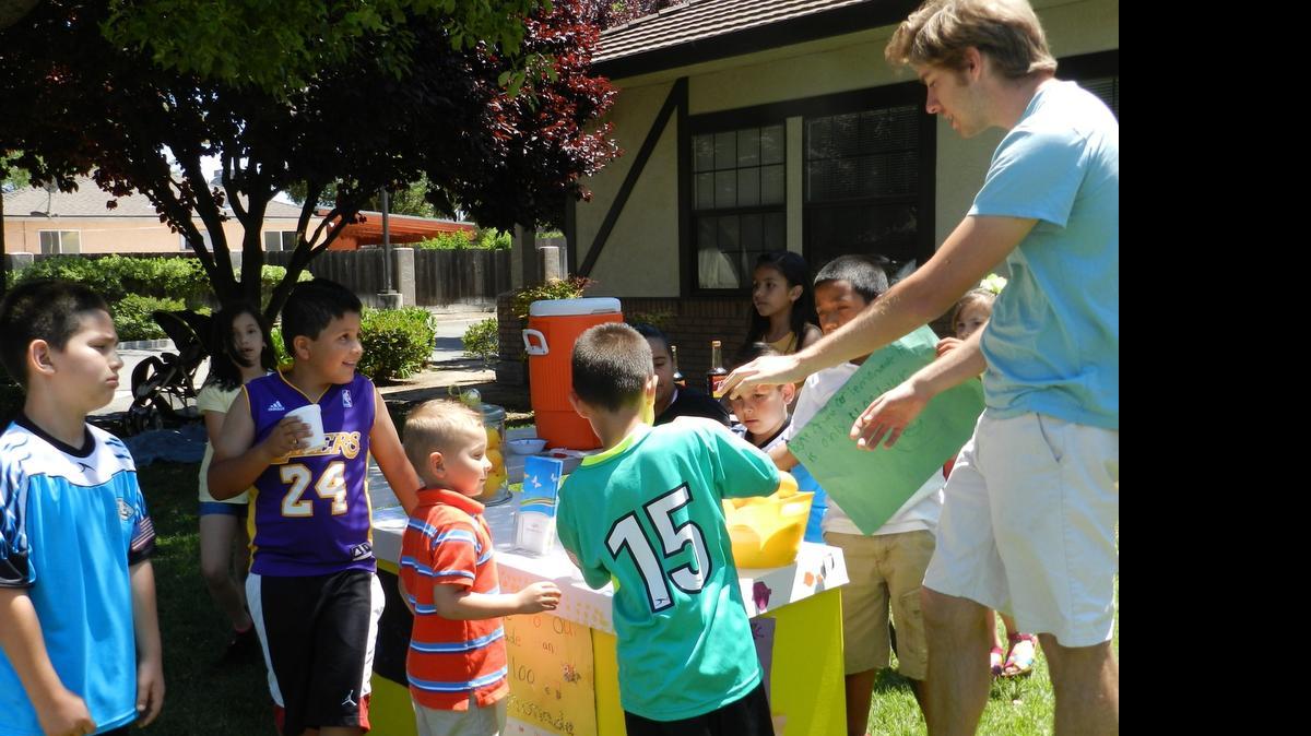 
Connections Family Center hosted a Lemonade Day stand in 2013.
