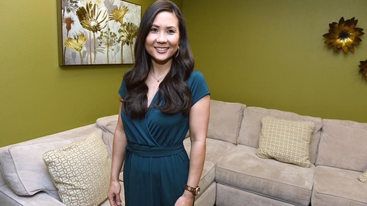 Jessica Chang Irish, communications and brand manager and public speaking coach is pictured Wednesday July 25th, 2018 at the Center For Services in Modesto, Calif. She is a Modesto Bee 20 Under 40 recipient.