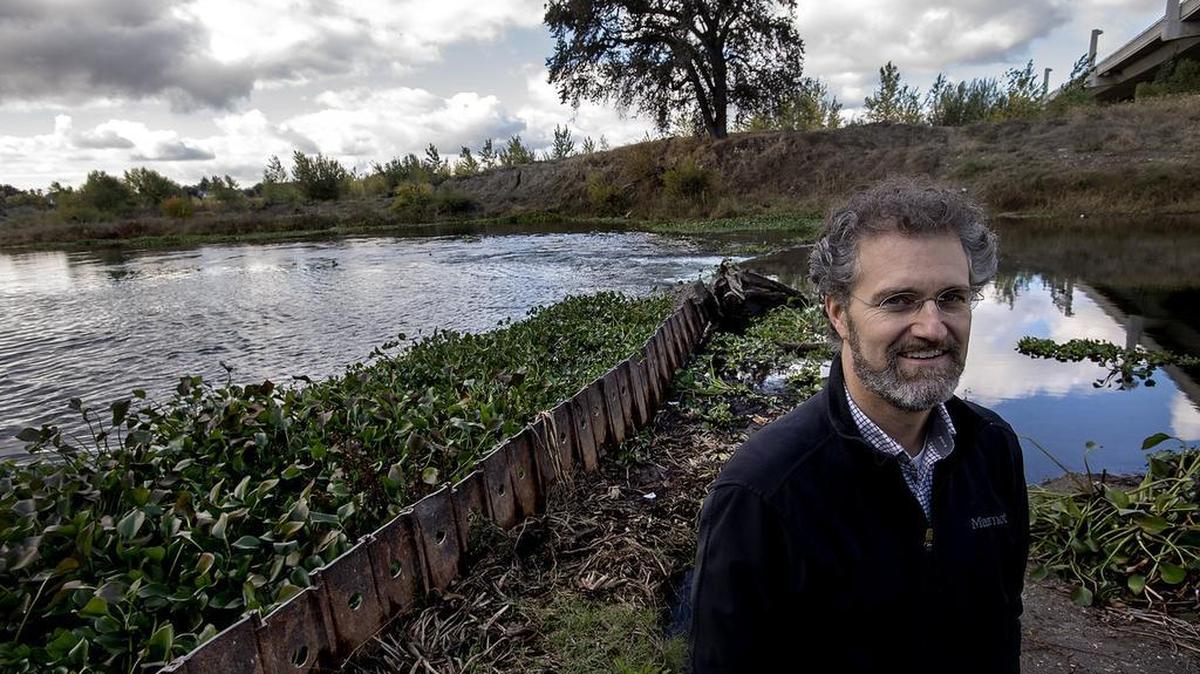 Patrick Koepele is executive director of the Tuolumne River Trust. The group is raising funds to take out the remains of the Dennett Dam along the Tuolumne River in Modesto.