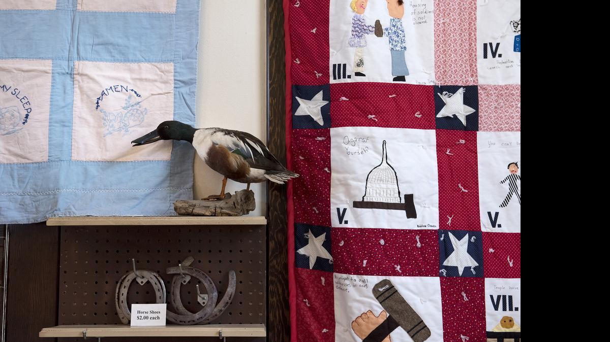 
A show of quilts which span 125 years is on display at the Gustine Museum in Gustine.
